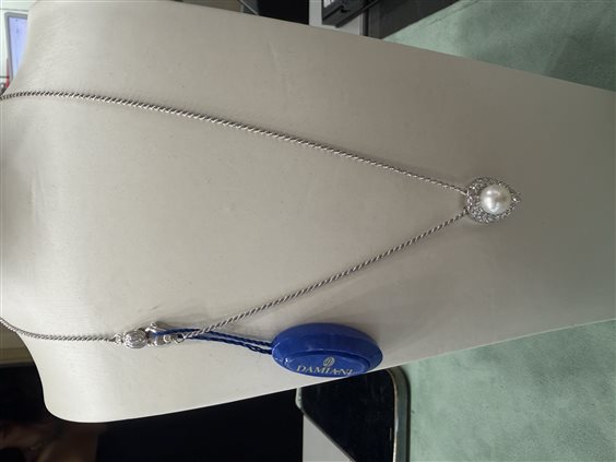 Collana Damiani Donna in Oro bianco MDP28516A - MDP28516A